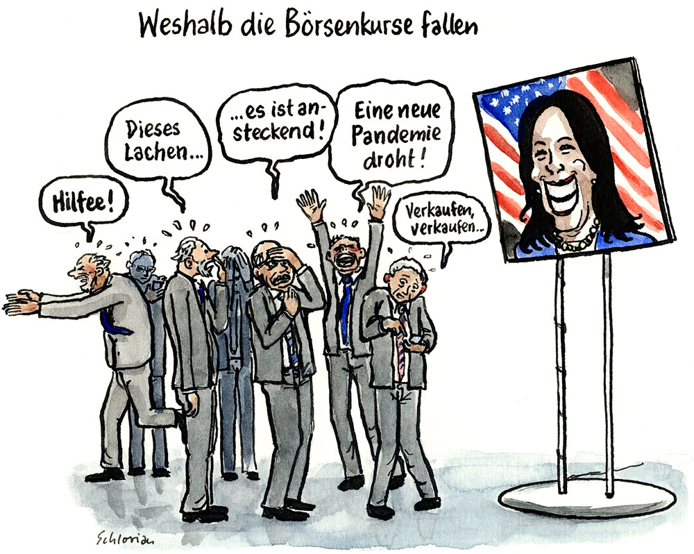 Kamala Harris lacht