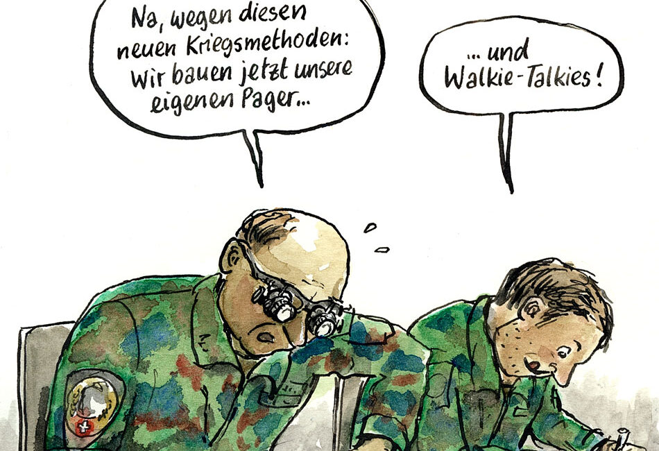 das Militär rüstet auf