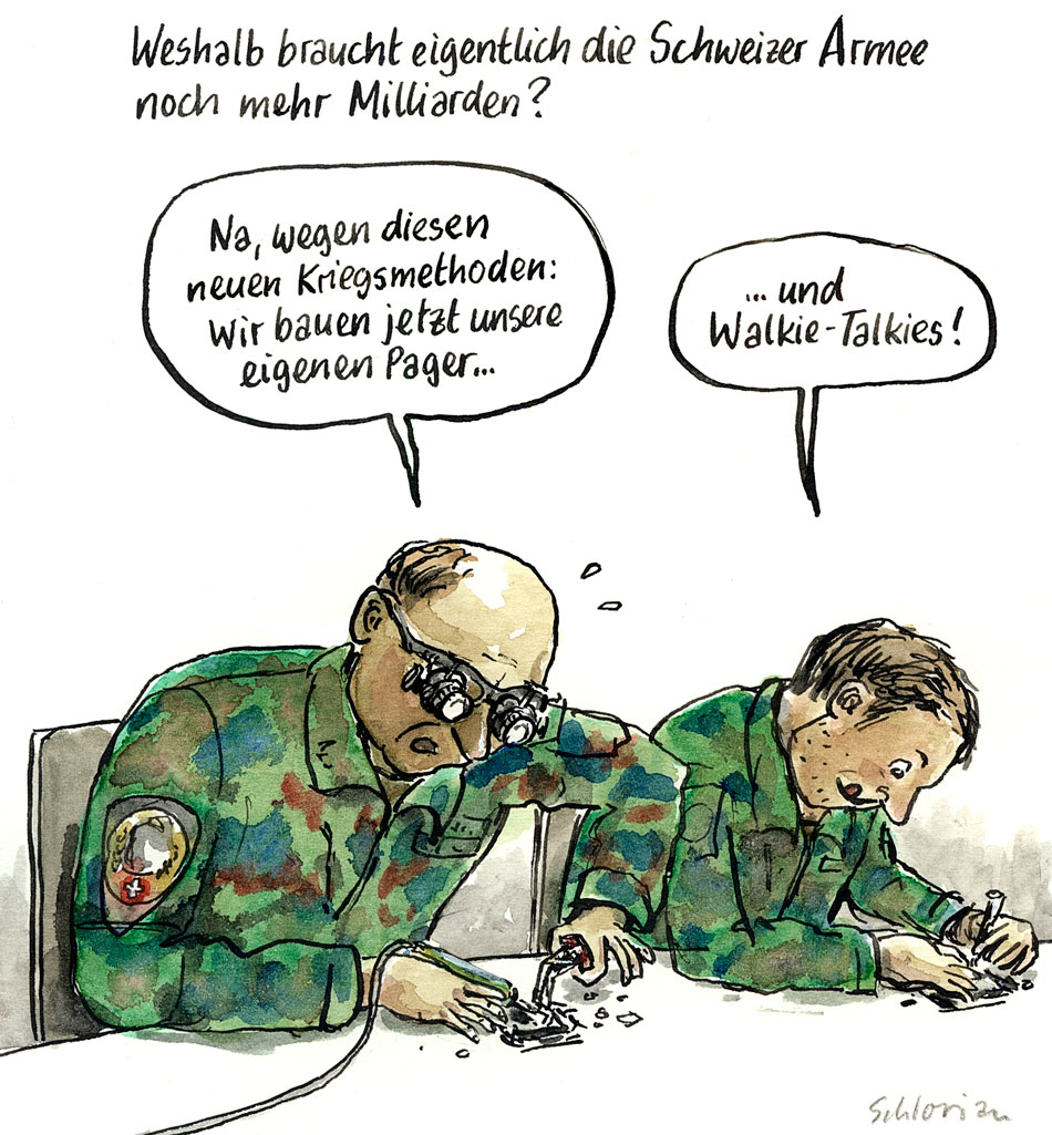 das Militär rüstet auf