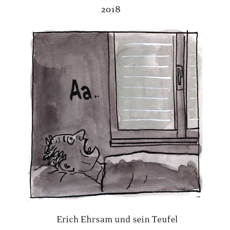 2018 Erich Ehrsam und sein Teufel